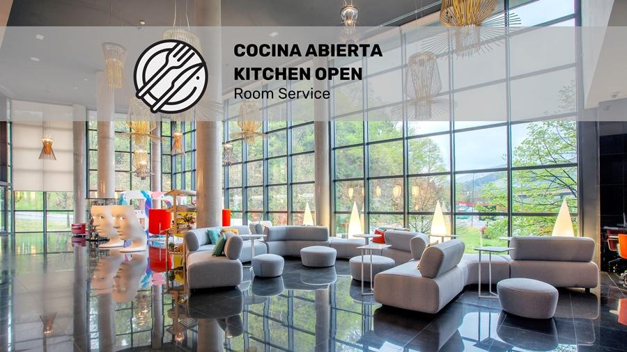 Spirit Hotel Gran Bilbao Ngoại thất bức ảnh Kitchen open room service