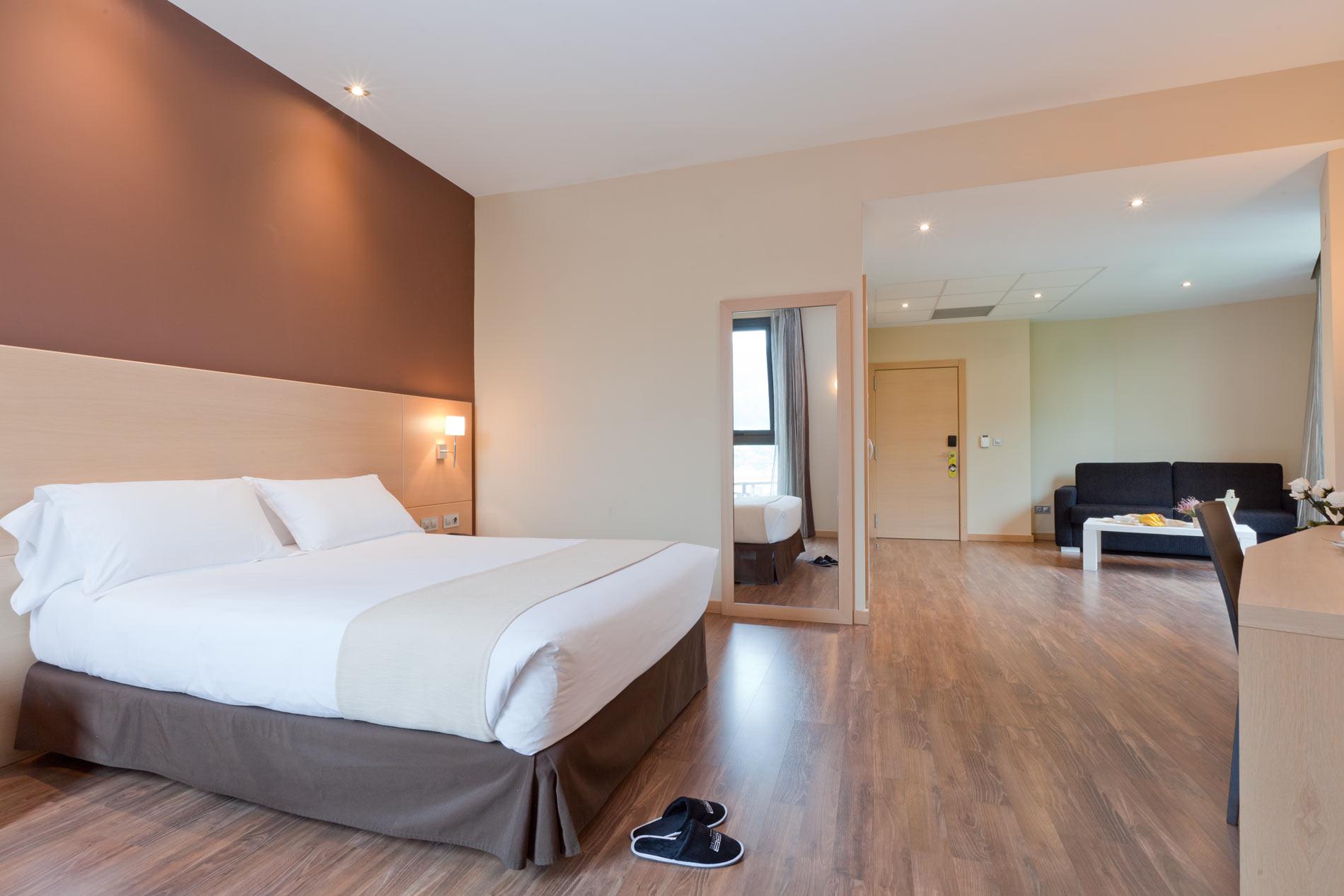 Spirit Hotel Gran Bilbao Ngoại thất bức ảnh Room at the hotel